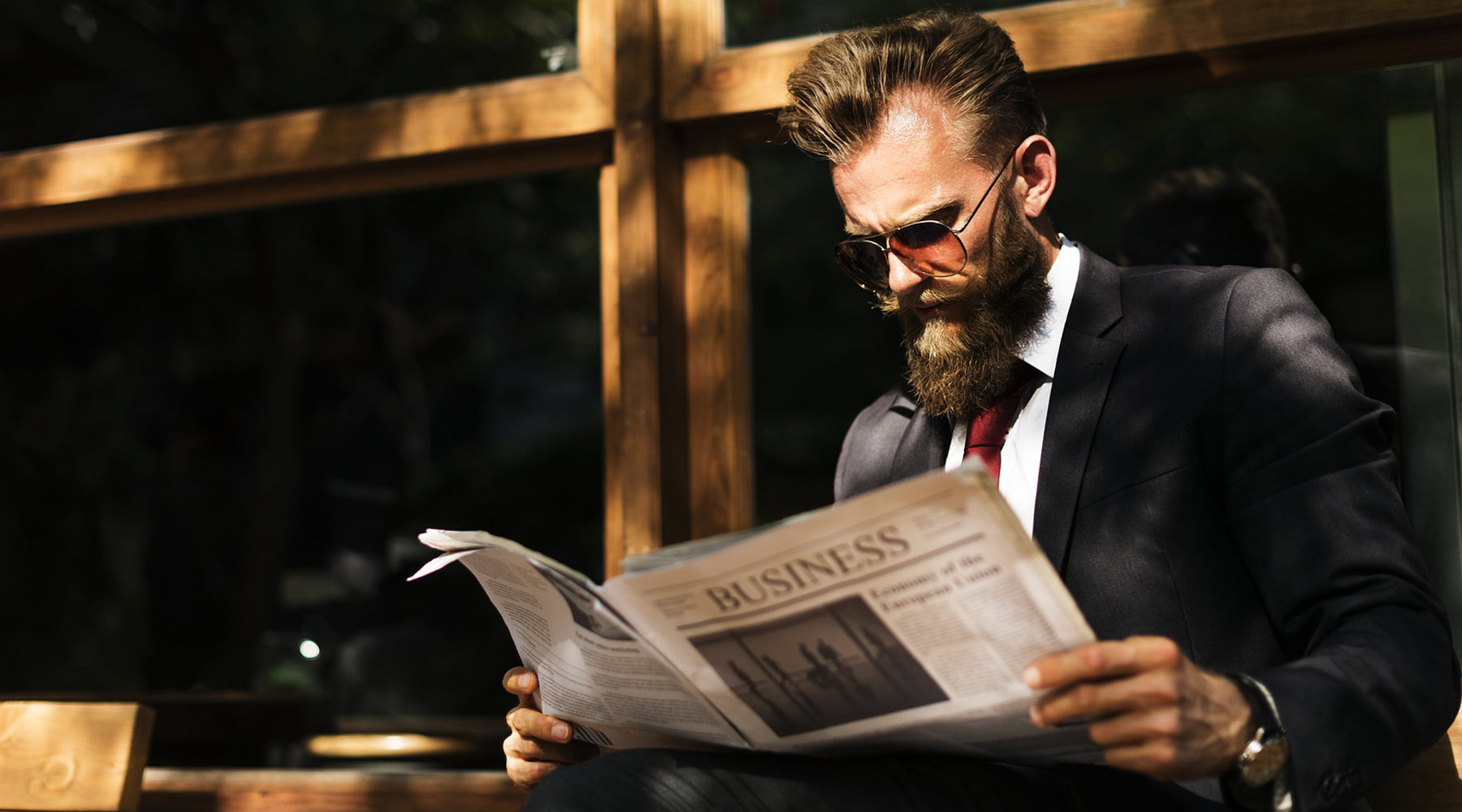Guest Post - The Bearded Man’s Guide to Owning the Perfect Suit