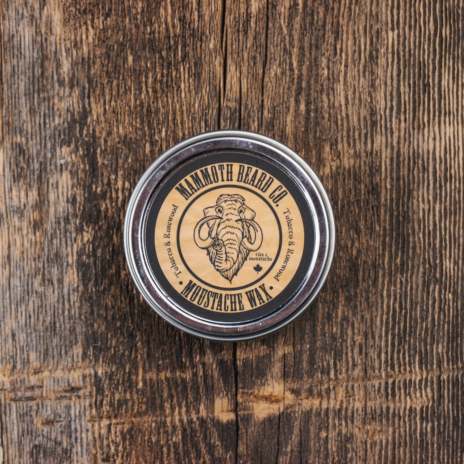 Mammoth Beard Co Premium Heavy Hold Moustache Wax - All Natural