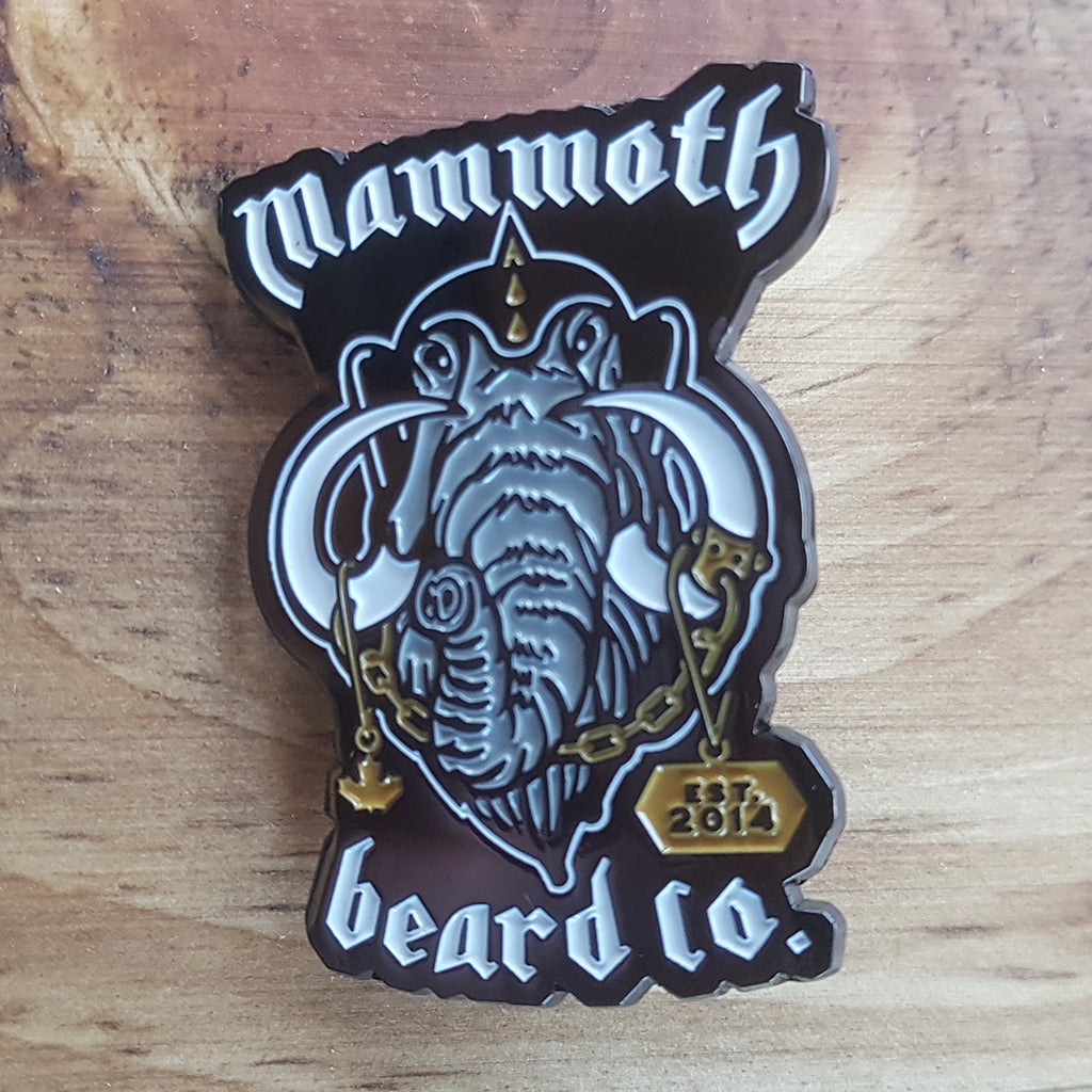 MammothHead Enamel Pin