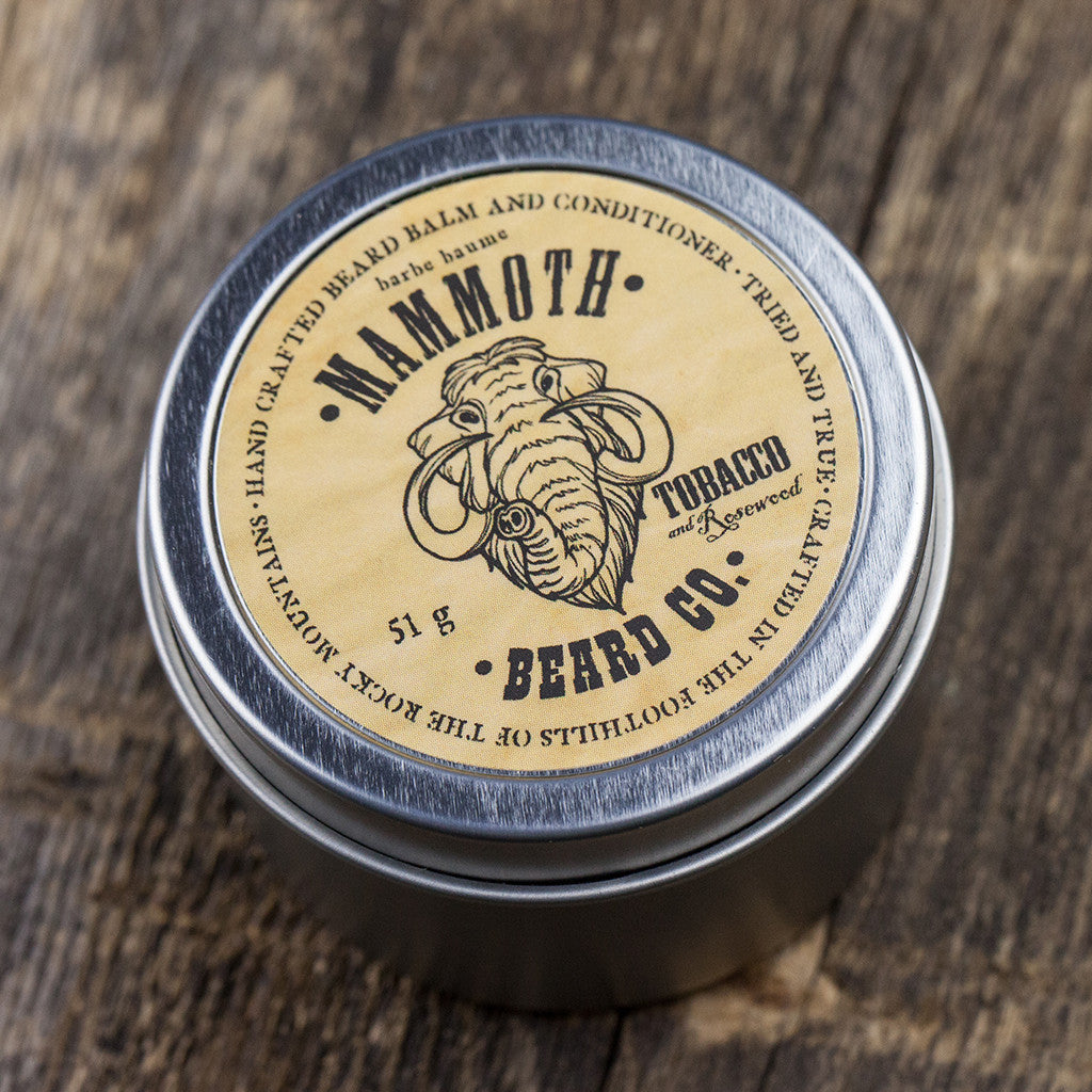 Beard Balm and Conditioner - Tobacco & Rosewood
