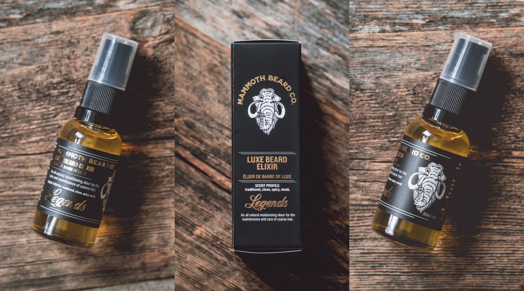Beard Elixir Luxe Beard Elixir: The Ultimate Beard Care Solution - Mammoth Beard Co.