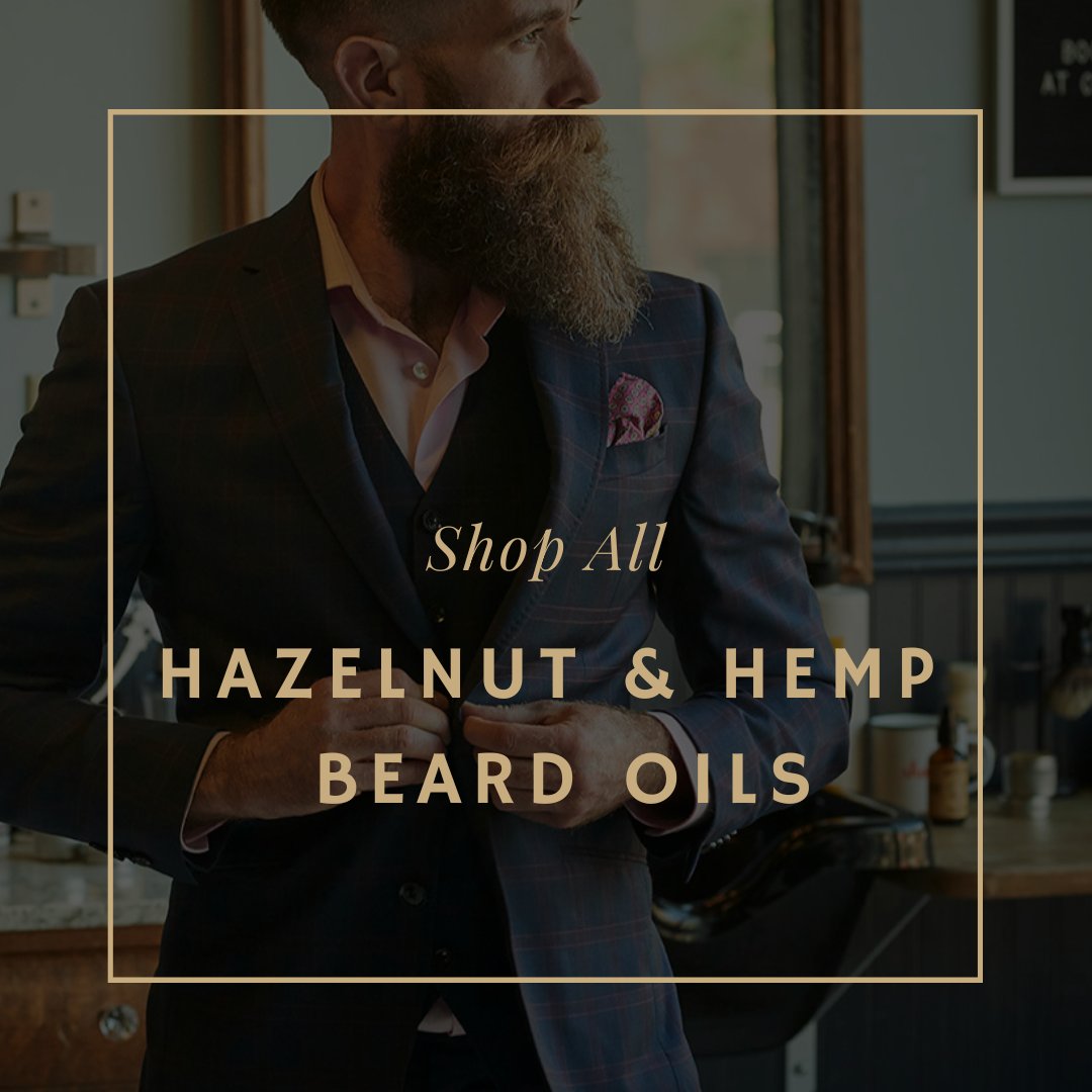 Hazelnut & Hemp Beard Oil