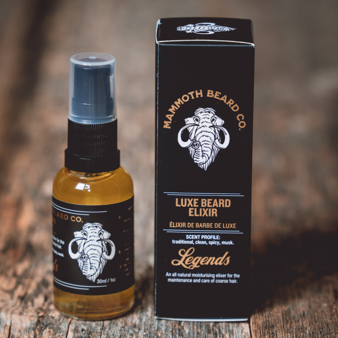 Beard Elixir Premium Beard Oil | Nourish & Style Your Beard - Mammoth Beard Co.