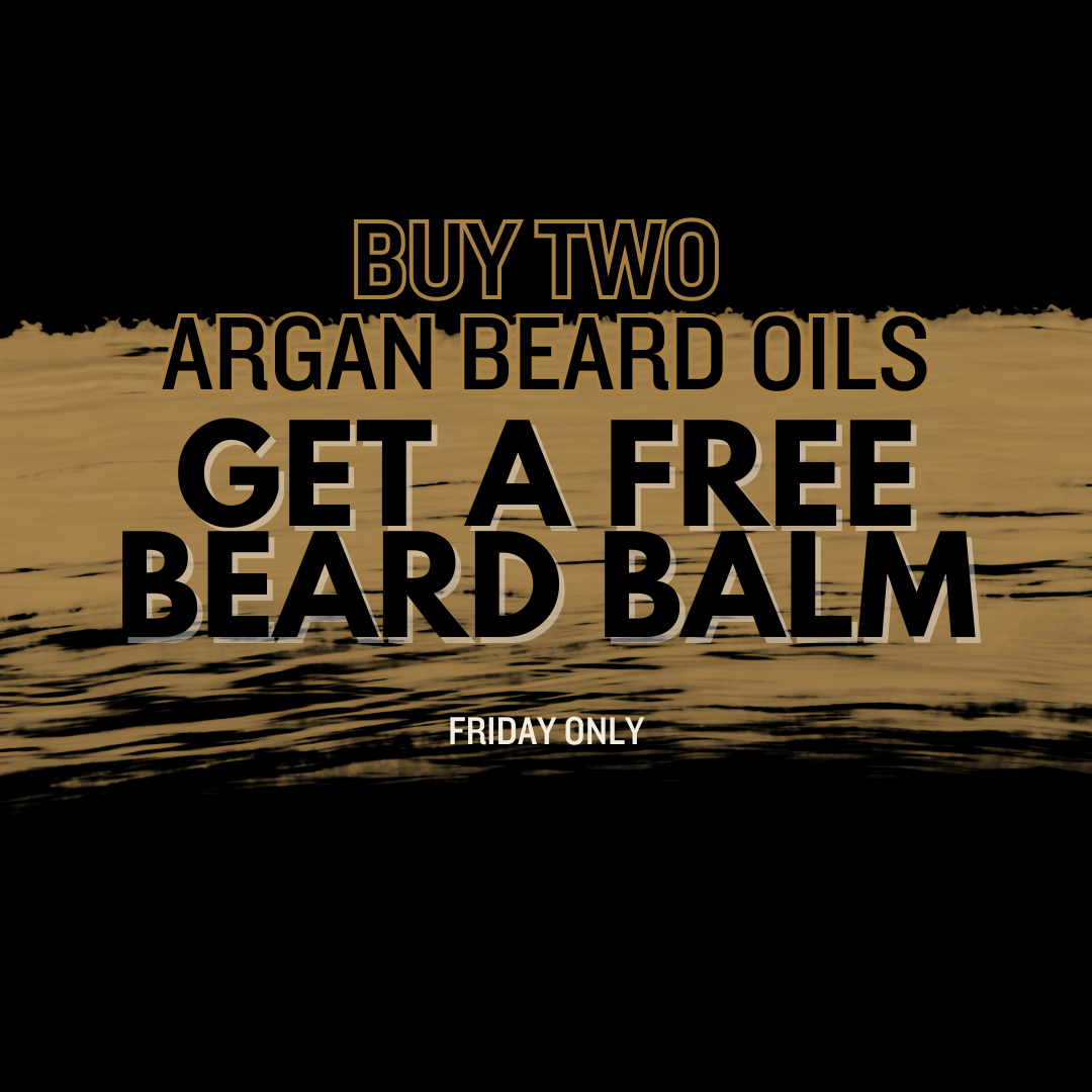 Buy Two Argan Beard Oil Get a Free Balm