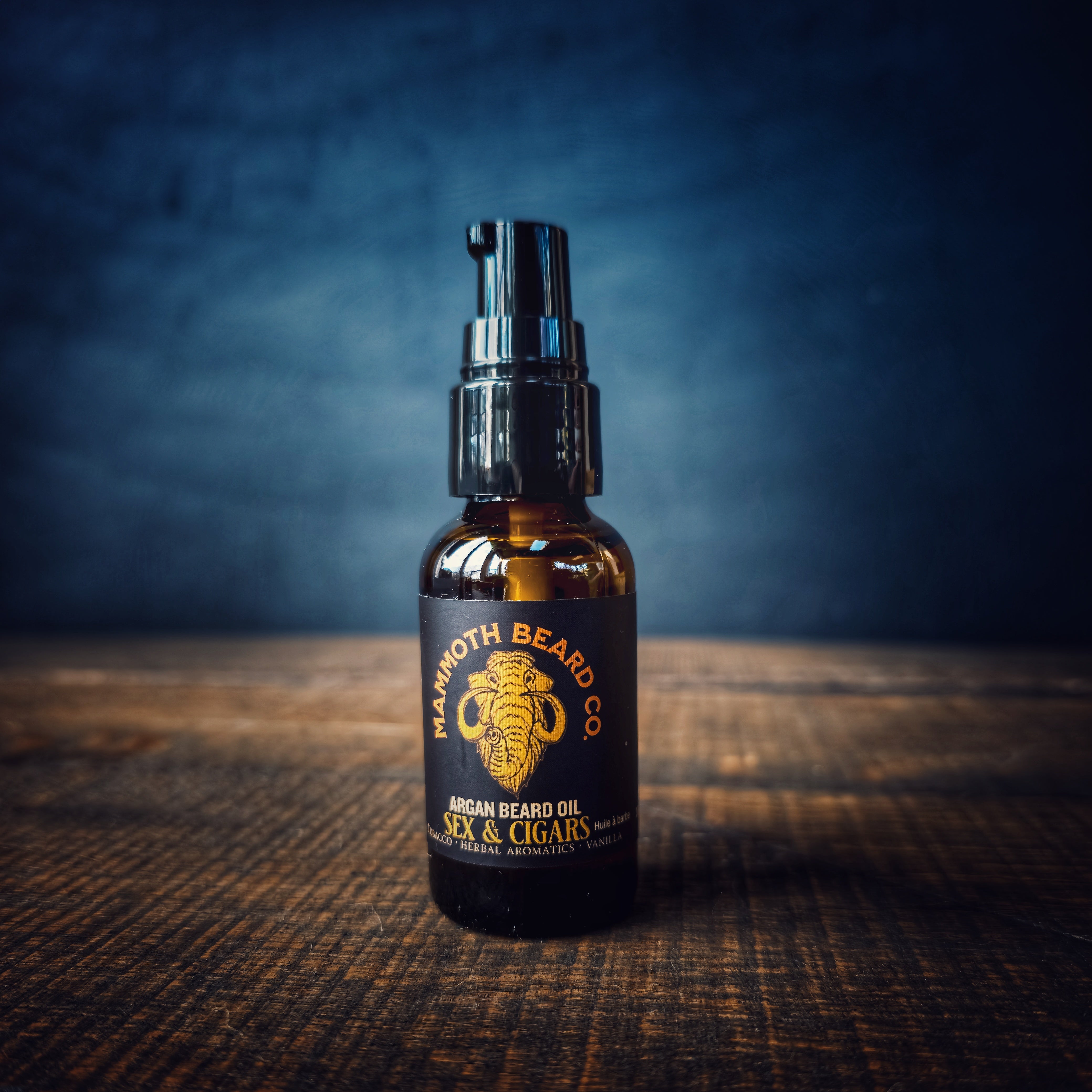 Argan Beard Conditioning Oil - Sex & Cigars - Mammoth Beard Co.