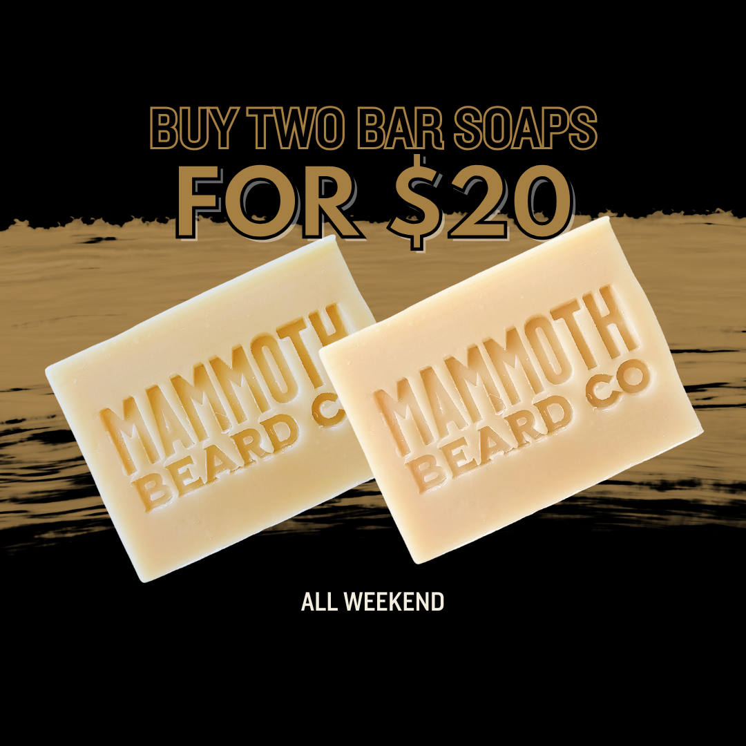 Black Friday Weekend Bar Soap Sale