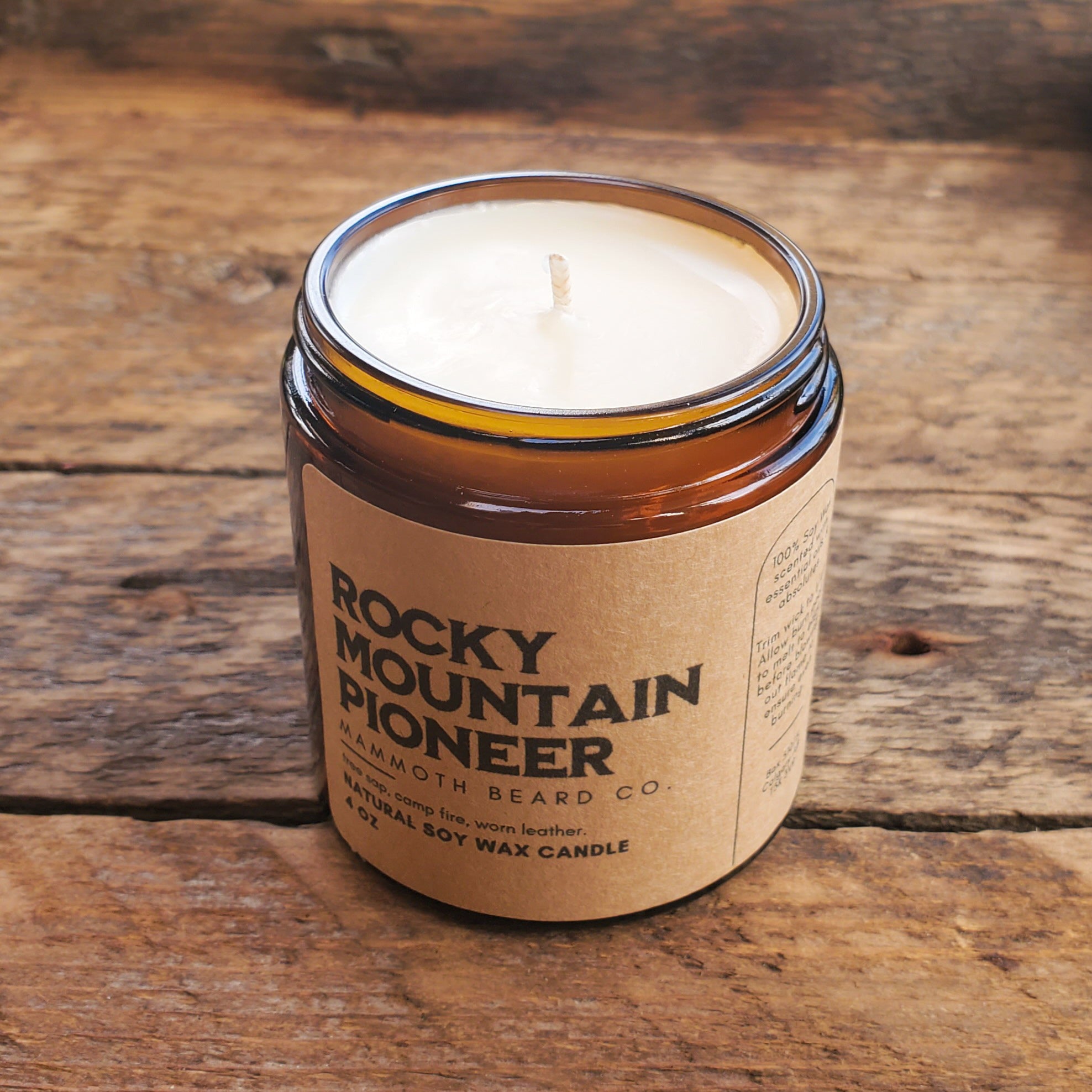 Rocky Mountain Pioneer Soy Candle