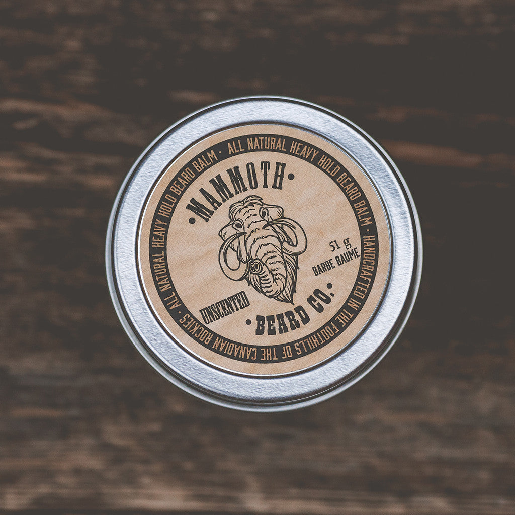 Heavy Hold Beard Balm ~ Unscented
