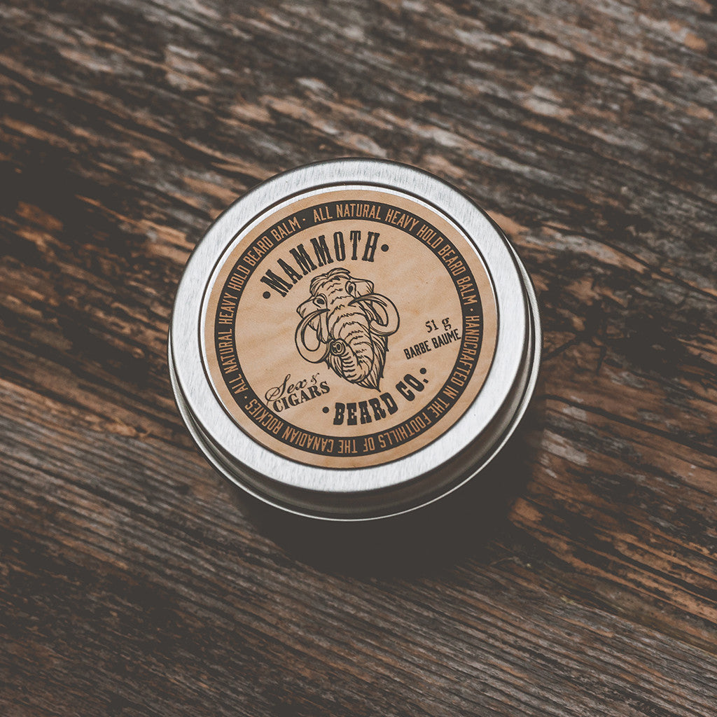 Heavy Hold Beard Balm ~ Sex and Cigars