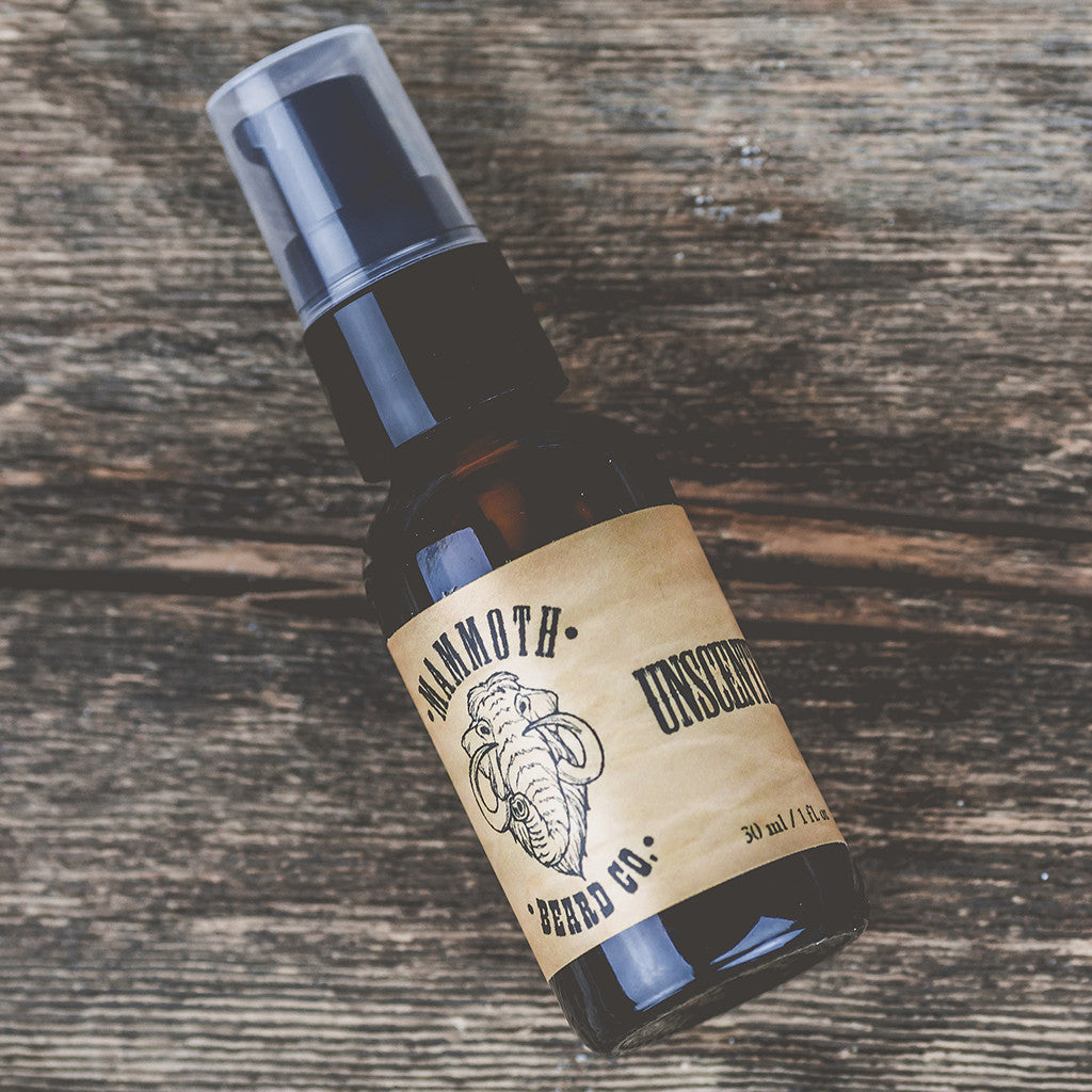 Mammoth Unscented Argan Beard Oil 